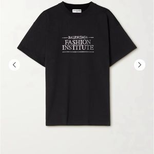 Balenciaga Fashion Institute Diamond T-Shirt